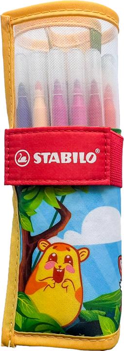 Actual product image STABILO Rollerset Power Animal V. (18x)