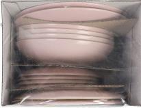 Actual product image La Mer 12-piece Neda Monaco shiny pink tableware (12 Piece)