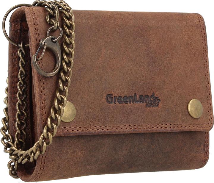 Immagine prodotto Greenland Nature Portafoglio Montenegro RFID in pelle 12,5 cm