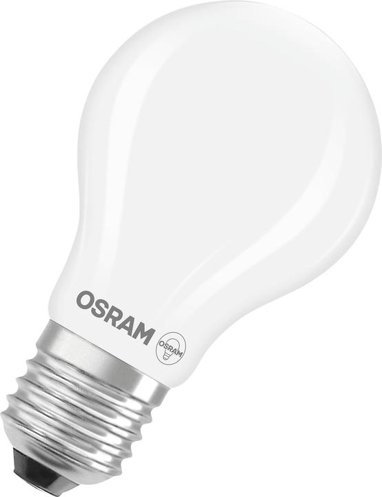 Produktbild Osram LED Leuchtmittel LED Retrofit CLASSIC A 5.9W 827 Frosted E27 Warm weiss 4099854467738 (E27, 5.90 W, 806 lm, 6 x, D)
