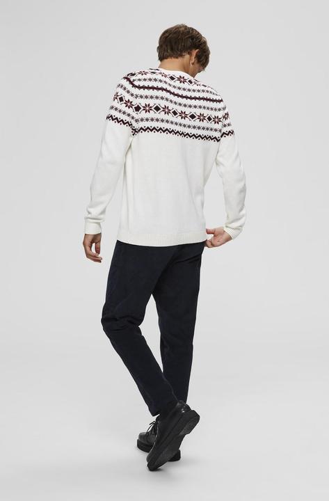 Actual product image Selected Christmas Knit Sweater (S)