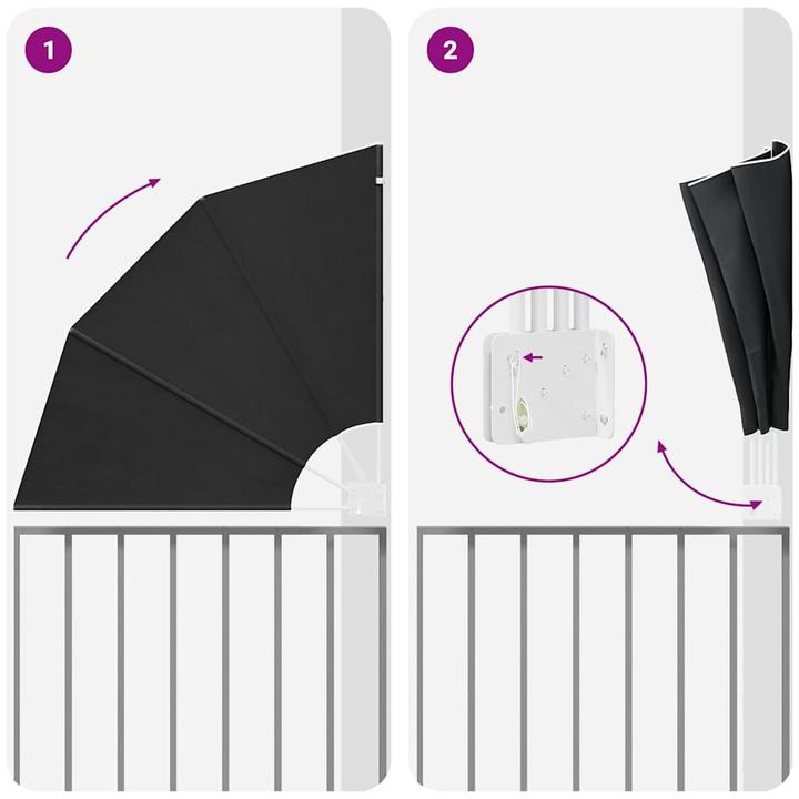 Produktbild vidaXL Balkon Sichtschutz (115 cm)