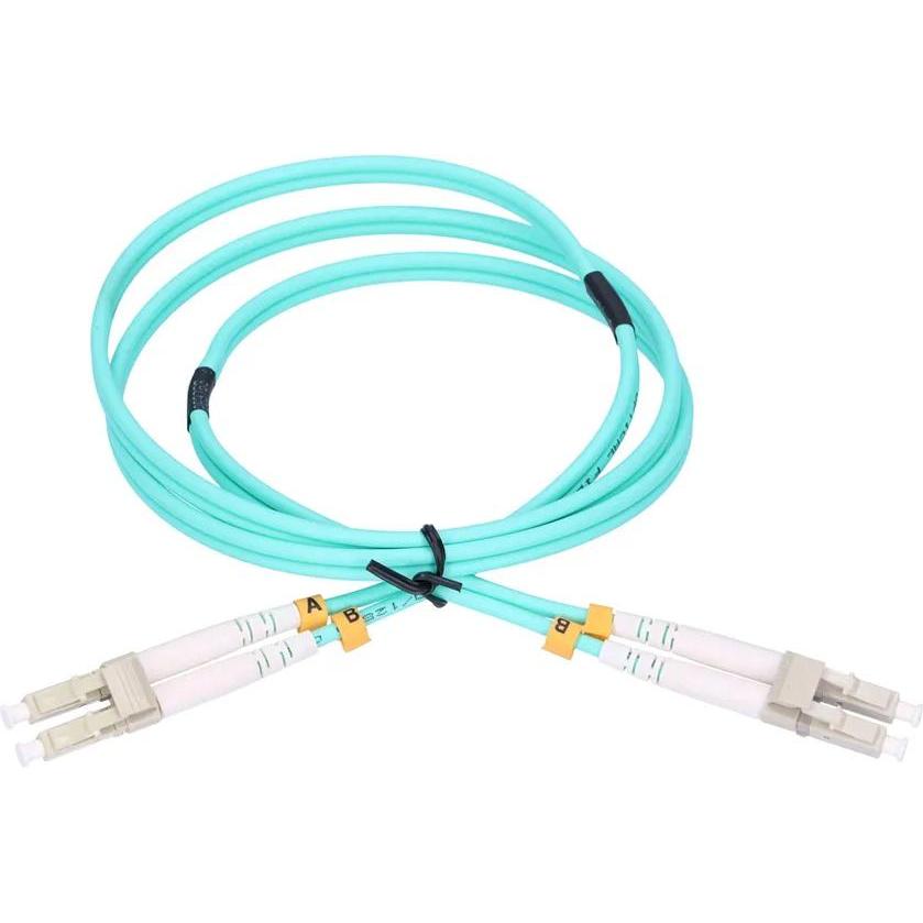 Extralink LC/UPC-LC/UPC Patchcord Wielomodowy, OM3, Duplex, 3mm, 3m (3 m), Netzwerkkabel