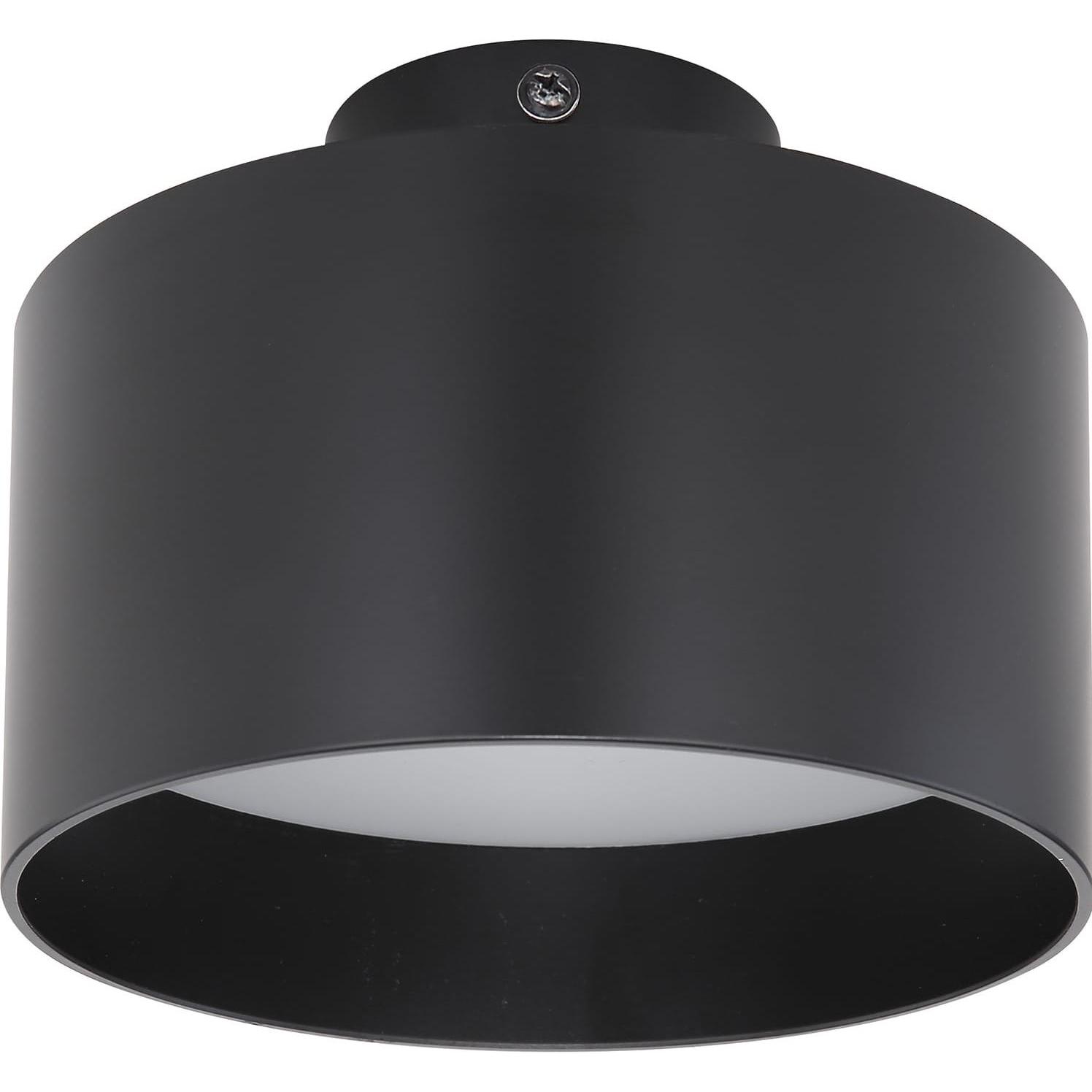 Globo, Wandleuchte + Deckenleuchte, Deckenleuchte Jenny schwarz matt 1xLED (550 lm)