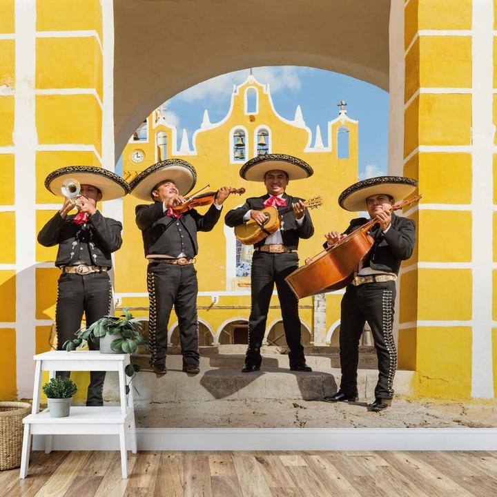 Actual product image Trenddeko Colombo - Mexican musicians (192 x 260 cm)