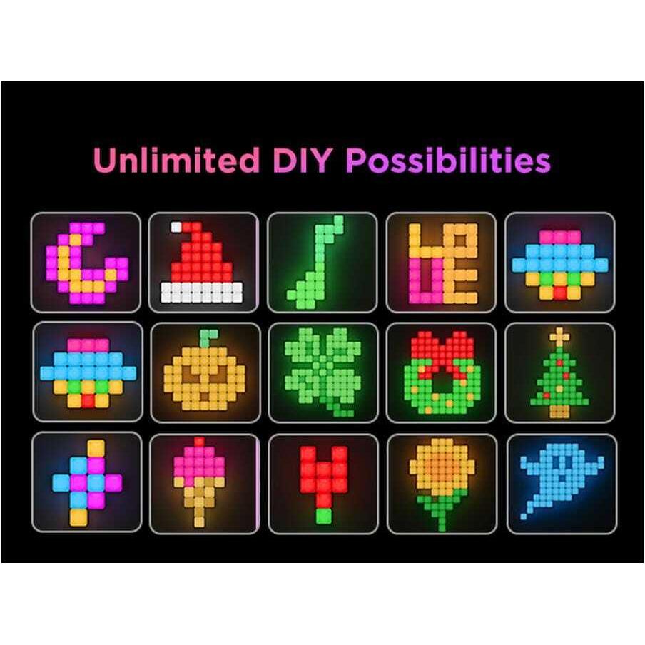 Thumbnail - Govee, Pendelleuchte, Mini Leuchtpaneele RGBIC-Segmentfarben