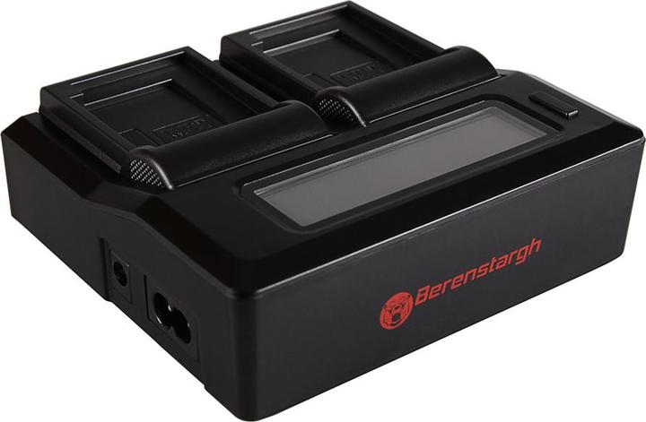 Image du produit Berenstargh Dual LCD USB Ladegerät f. Canon NB12L NB13L Legria Mini X NB12L NB13L PowerShot G1 X Mar (Chargeur de batterie d'appareil photo)