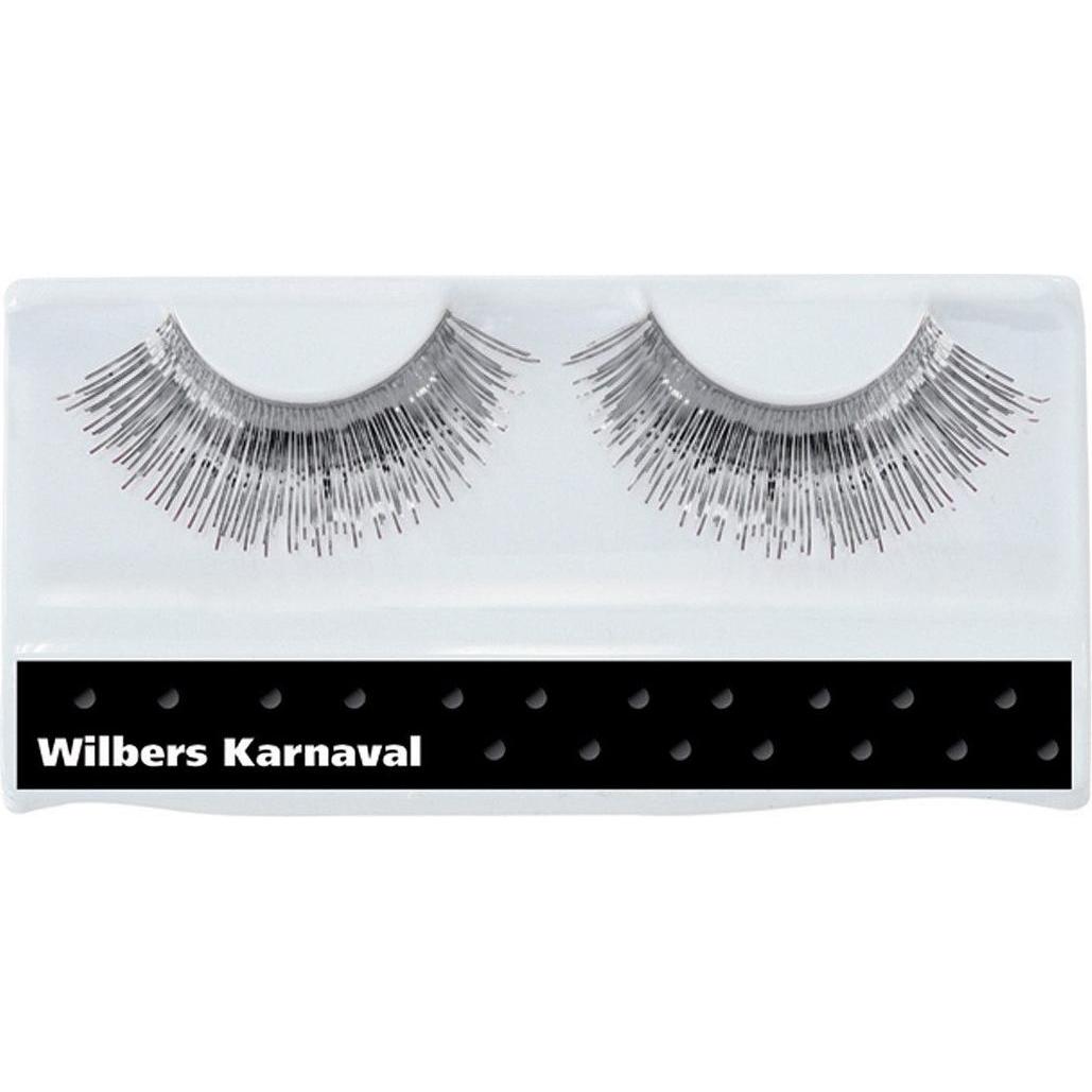 Metamorph, Künstliche Wimpern, Lametta Wimpern silber (Künstliche Wimpern)