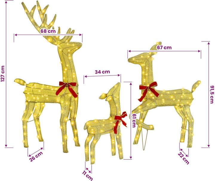 Image du produit vidaXL Rentier Dekor