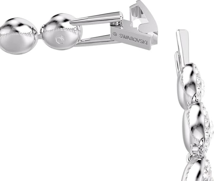 Produktbild Swarovski Una Armband Rundschliff Weiss (17.50 cm, Swarovski Metall)