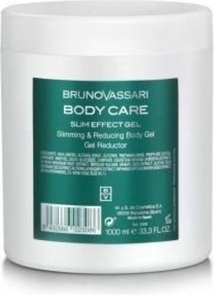 Bruno Vassari Body Care, Menthol, Slimming, Body Gel, 1000ml (Körpergel, 1000 ml)