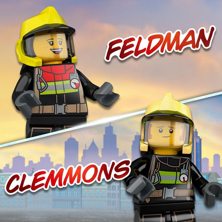 Actual product image LEGO Firefighting operation with firefighting team (60321, LEGO City)