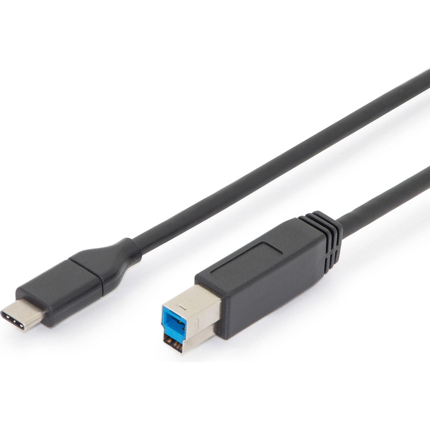 Digitus Nero Usb C – Usb B (1.80 M, Usb 3.0), Cavo Usb