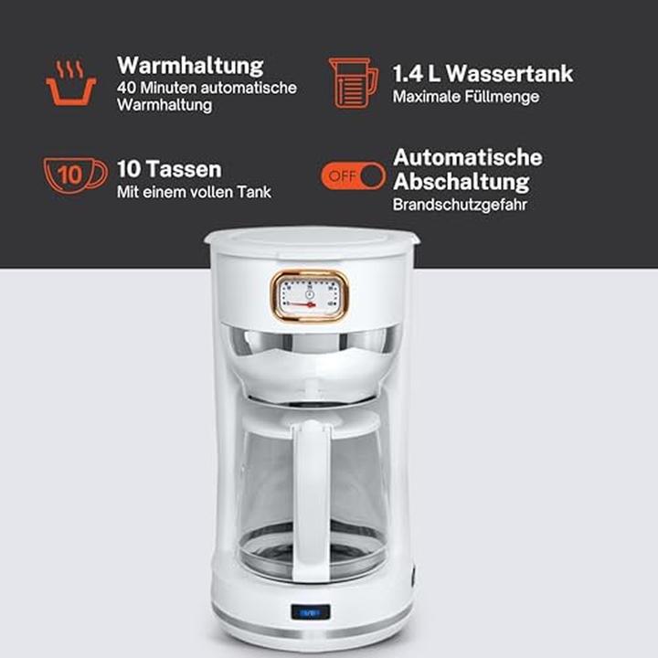 Actual product image Muse MS220 W Coffee Maker white