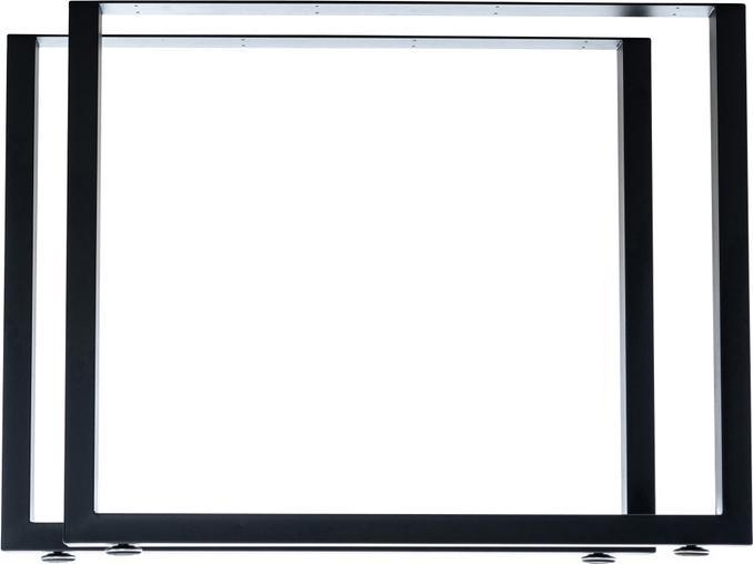 Actual product image CLP 2x Table legs Velden 90 cm, black