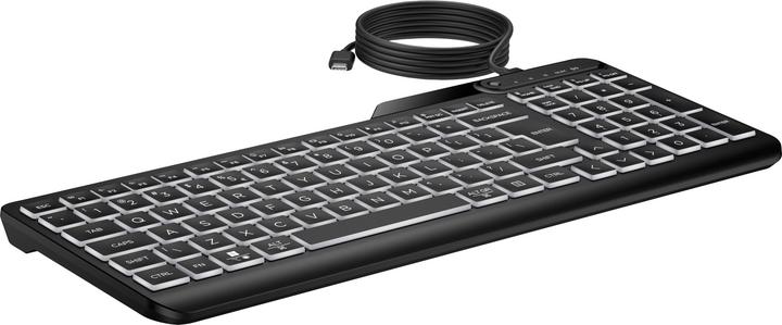 Actual product image HP 405 Tastatur mit Hintergrundbeleuchtung für mehrere Geräte (CH, Cable)