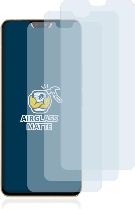 Produktbild BROTECT AirGlass Panzerglasfolie Matt (3 Stück, Vivo V23 5G)