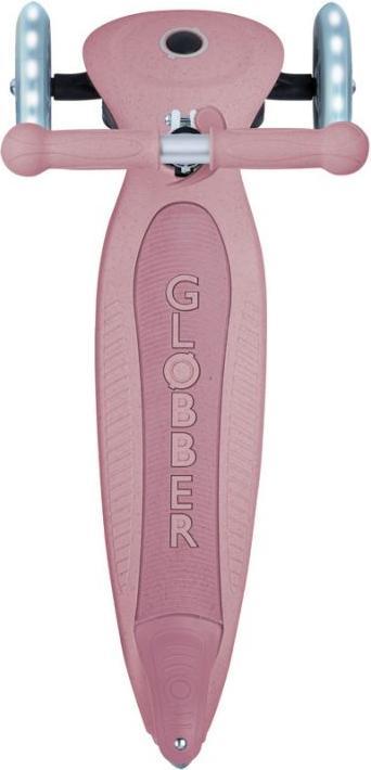 Actual product image Globber PRIMO FOLDABLE LIGHTS ECO berry, with illuminated castors