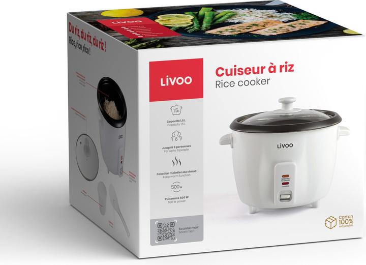 Actual product image Livoo Reiskocher