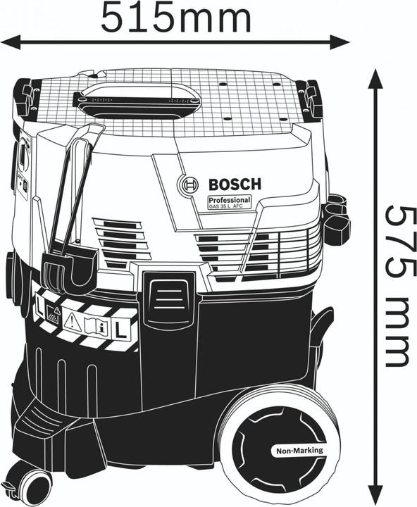 Actual product image Bosch Professional Wet & dry vacuum cleaner GAS 35 L AFC (Wet dry vacuum cleaner)