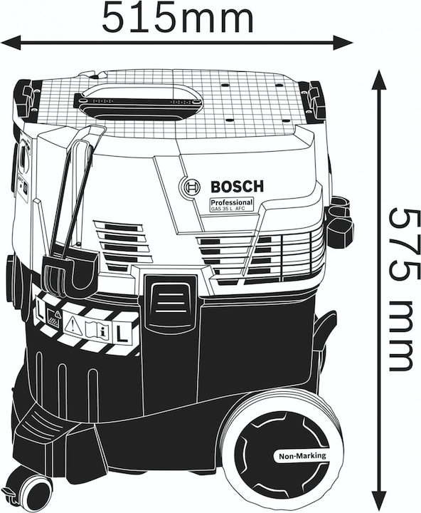 Produktbild Bosch Professional Nass-/Trockensauger GAS 35 L AFC (Nass-Trockensauger)