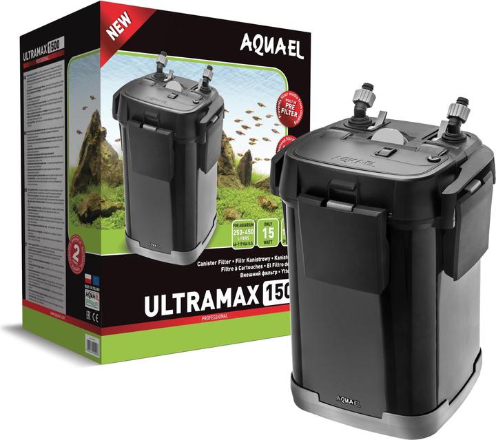 Produktbild Aquael 120665 Aquarienfilter (450 l, Aussenfilter, Salzwasser, Süsswasser)
