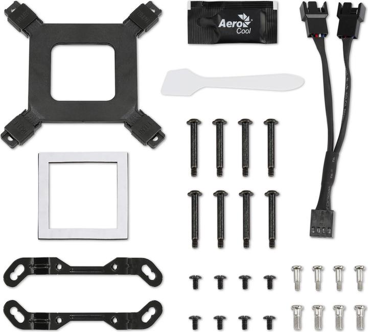 Actual product image AeroCool Mirage L240 Processor All-in-One Liquid Cooler