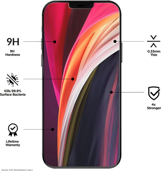 Actual product image Eiger Mountain Glass Ultra (1 Piece, Apple iPhone 12 Pro Max)