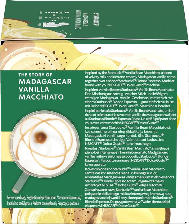 Produktbild Starbucks Vanilla Macchiato by Nescafé Dolce Gusto (6 x Port.)