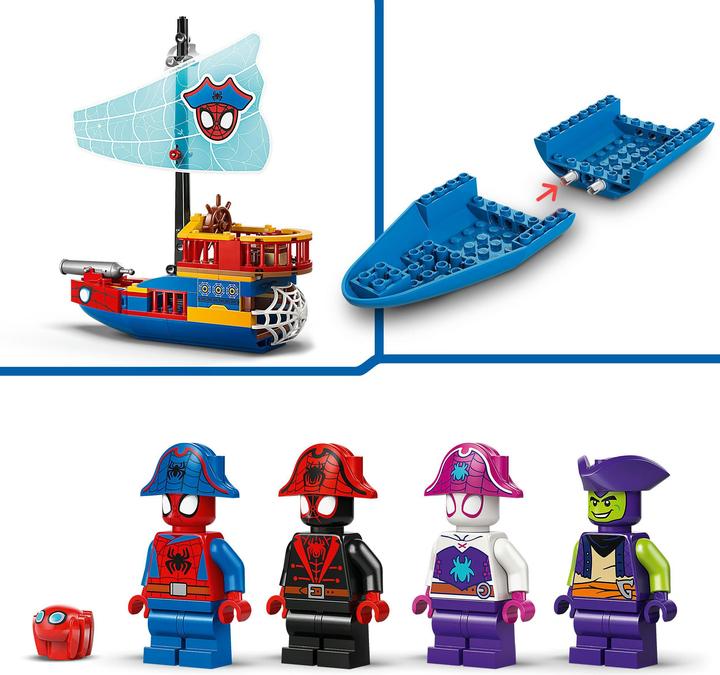 Produktbild LEGO Piratenschiff von Spideys Team (11208, LEGO Marvel)