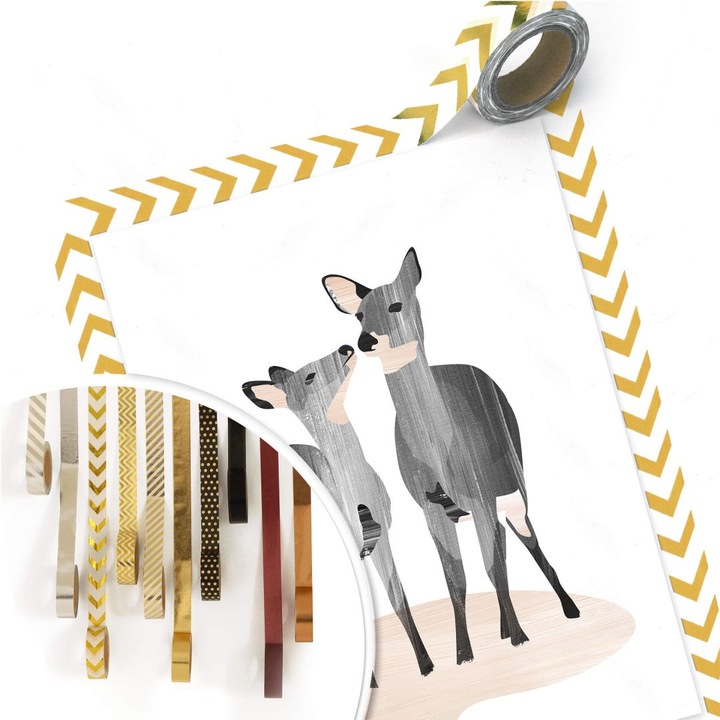 Actual product image Trenddeko Goed Blauw - Fawns (100 x 120 cm)