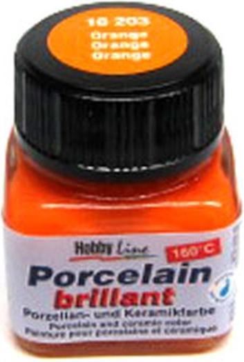 Image du produit Kreul 16203 - Verre & Porcelaine Classic orange, en pot de 20 ml, peinture brillante pour verre et (Orange, 20 ml)