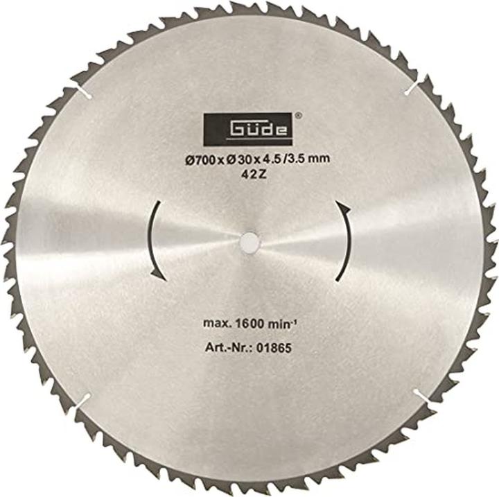 Produktbild Güde Hardmetall Brandholz-Sägeblatt für Holzverarbeitung