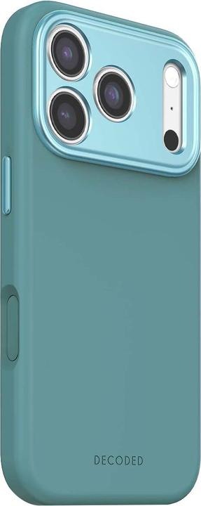 Actual product image Decoded Silicone Backcover Apple iPhone 17 Pro Retro Blue (Apple iPhone 17 Pro)