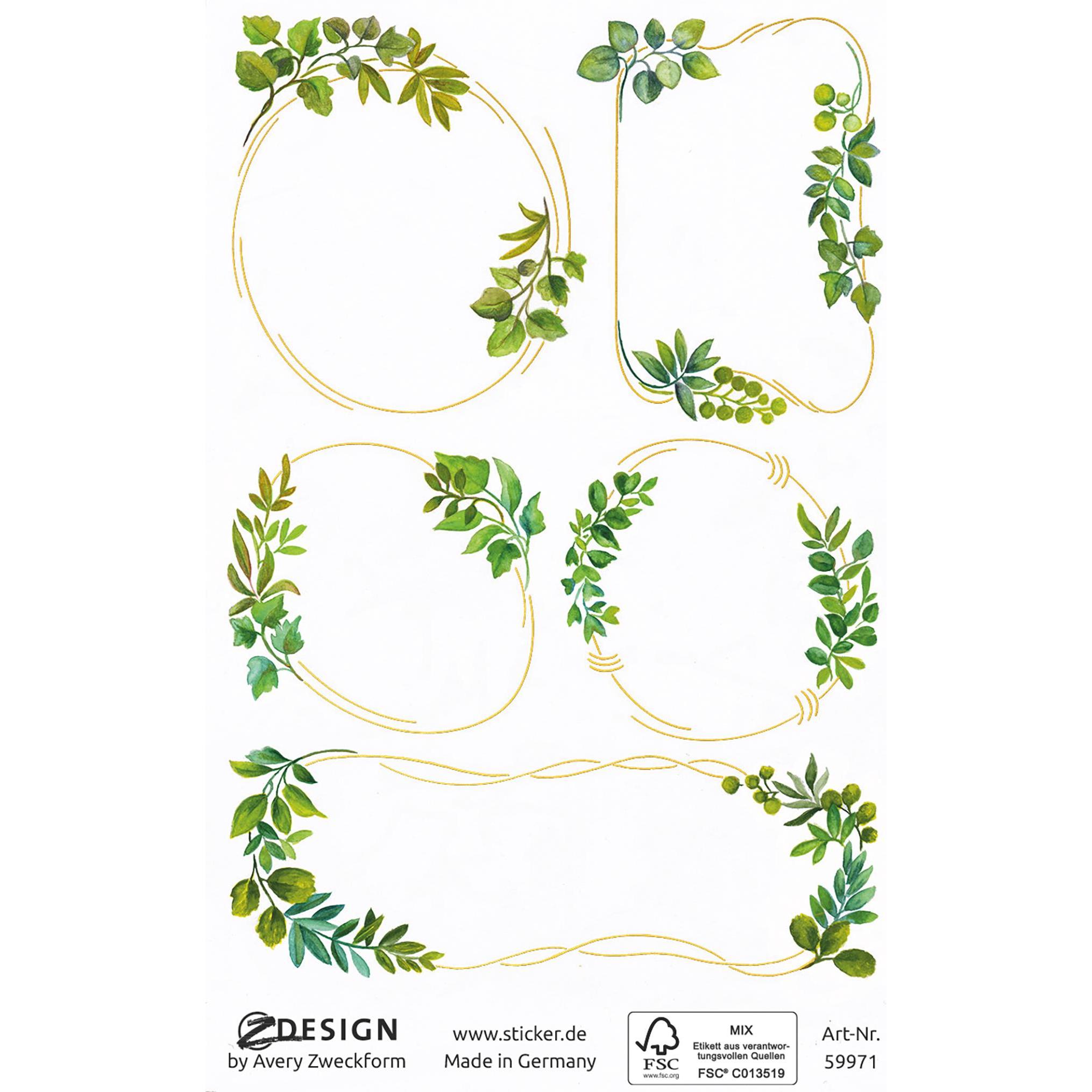 Thumbnail - 10x Z-Design, Etiketten, Haushalts-Etiketten