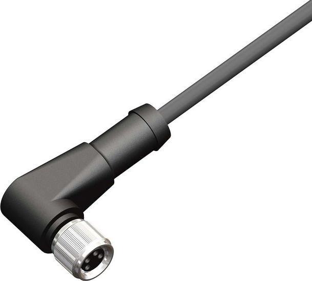 Actual product image RS PRO Right Angle Female 4 way M8 to Unterminated