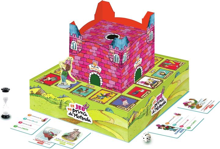 Actual product image Nathan le Jeu du Prince de Motordu Board Game Learn (French)