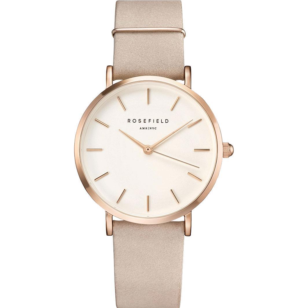 Rosefield, Armbanduhr, The West Village (33 mm), Rosa, (Analoguhr, 33 mm)