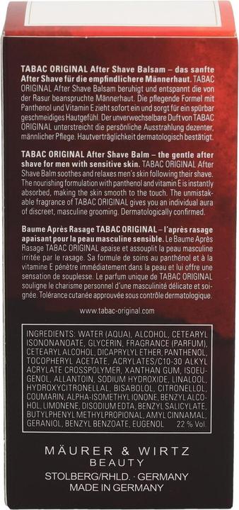 Immagine prodotto Tabac Original (Balsamo dopobarba, 75 ml)