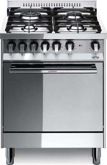 Lofra M66GV/C cooker Gas Stainless steel A