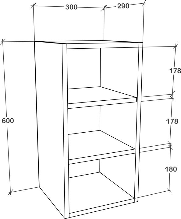 Produktbild VCM Esilo (30 x 29 x 60 cm)