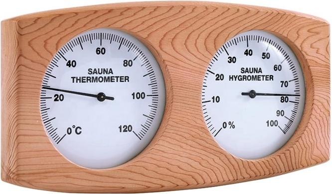 Productafbeelding Flammifera Sauna Thermometer met Hygrometer