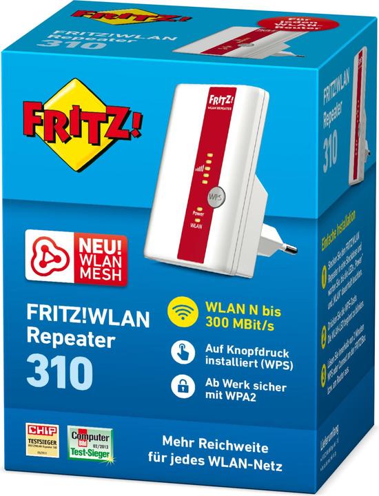 Immagine prodotto FRITZ! Ripetitore WLAN 310 (300 Mbit/s)