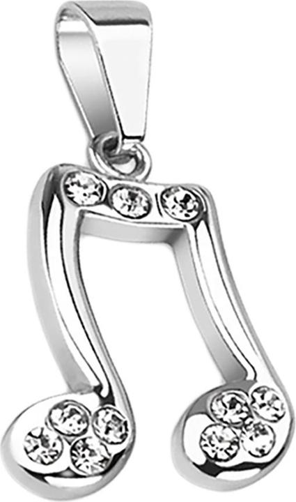 Image du produit Star Piercing Pendentif avec note de musique (Acier chirurgical 316L, sans laiton)