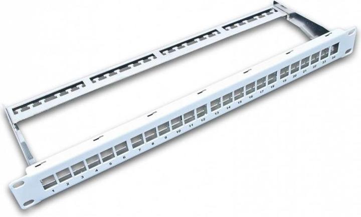 Wirewin 24-Port Patchpanel, geschirmt
