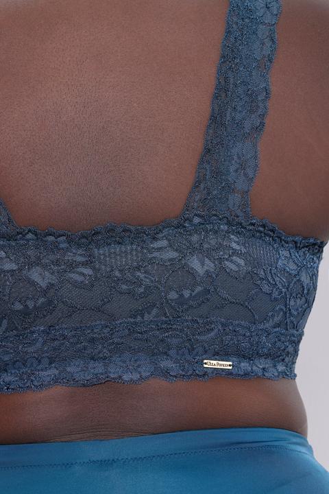 Produktbild Ulla Popken Bralette, Spitze, Reissverschluss, ohne Bügel (85 B)