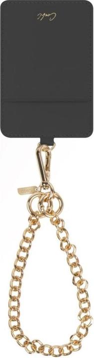 Actual product image Uniq Universal 3-in-1 phone lanyard Coehl Caryne with card wallet ebony