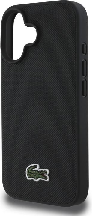 Immagine prodotto Lacoste Case Iconic Petit Pique Crossbody Cord MagSafe for iPhone 16 Plus black (Apple iPhone 16 Plus)