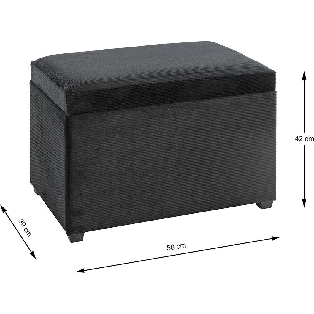 HAKU Möbel, Sitzbank, Sitztruhe (58 cm)