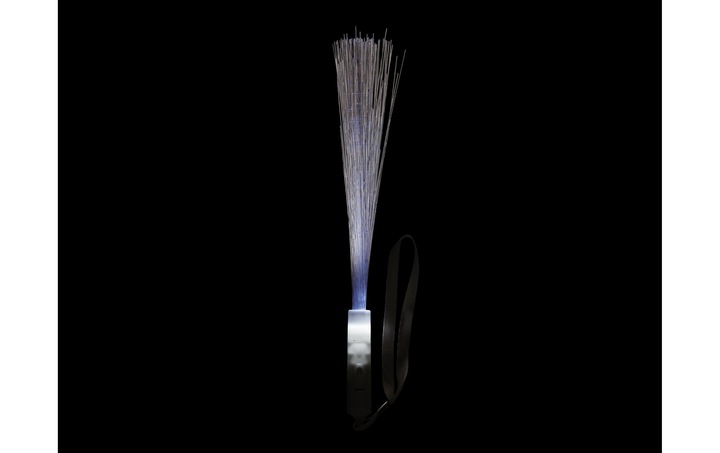 Immagine prodotto Partydeco LED Stab Glasfaser Weiss, 1 Stk.
